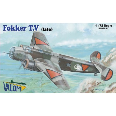 Valom 72102 Fokker T.V (late) 1/72