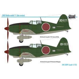 Sword 1:72 J2M2 Raiden model 11 (late version)