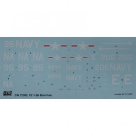 Sword 1:72 F2H-2H Banshee Nightfighter