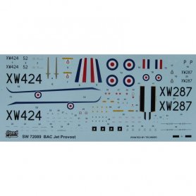 Sword 1:72 BAC Jet Provost T.Mk.5