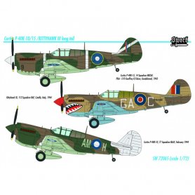 Sword 1:72 Curtiss P-40K-10-15 Kittyhawk III long tail