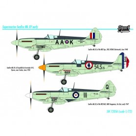 Sword 1:72 Supermarine Seafire Mk. XV early