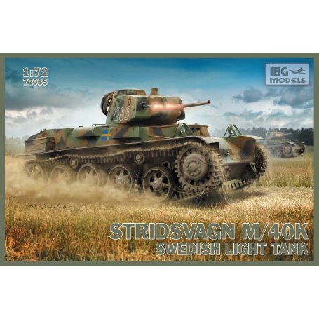 IBG 72035 Stridsvagn M/40 K Swedish Light Tank