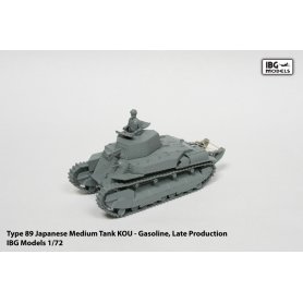 IBG 1:72 TYPE89 Japanese Medium tank KOU-gasoline Late-production