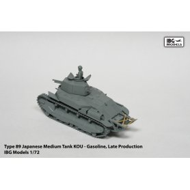 IBG 1:72 TYPE89 Japanese Medium tank KOU-gasoline Late-production