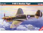MisterCRAFT 1:72 Curtiss P-40E ALEUTIAN TIGER