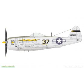 Eduard 1:48 1180 P-47D JUGS OVER ITALY