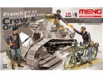 Meng 1:35 FT-17 CREW AND ORDERLY | 3 figurines | 