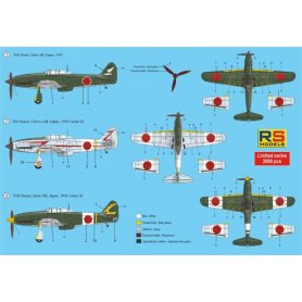 RS Models 1:72 Kawasaki KI-61-II Kai w/bubble canopy