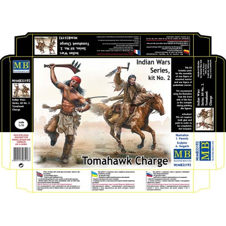 MB 35192 Indian War Series 2. Tomahawk Charge