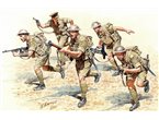 MB 1:35 British infantry in Africa IN ACTION | 5 figurines |