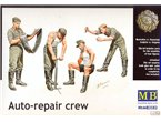 MB 1:35 AUTO REPAIR CREW | 4 figurines |