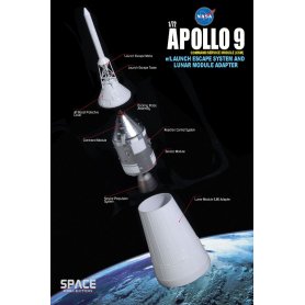Dragon 1:72 Apollo 9 command/service module