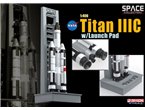 Dragon 1:400 Titan IIIC w/launch pad