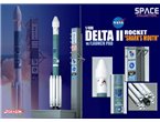 Dragon 1:400 Delta II SHARKS MOUTH w/launch pad