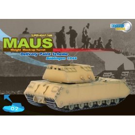 Dragon 1:72 Maus Weight Mock-Up Turret, Delivery Paint Scheme, Boblingen 1944