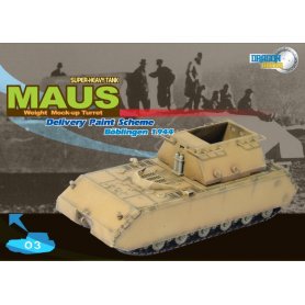Dragon 1:72 Maus Weight Mock-Up Turret, Delivery Paint Scheme, Boblingen 1944