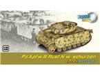 Dragon 1:72 1/72 Pz.Kpfw.III Ausf.N w/schurzen 2.Pz.Div. Kursk 1943