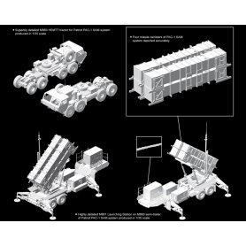 Dragon Black Label 1:35 MIM-104B Patriot Surface-To-Air Missile SAM System PAC-1 w/M983 HEMTT 