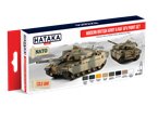 Hataka AS077 RED-LINE Paints set MODERN BRITISH ARMY AND RAF AFV 