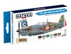 Hataka BS016 BLUE-LINE Zestaw farb EARLY WWII FRENCH AIR FORCE