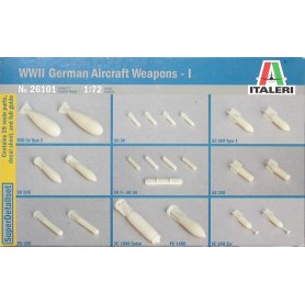 I26101 1:72 WWII: GERMAN AIRCRAFT WAEPONS 1