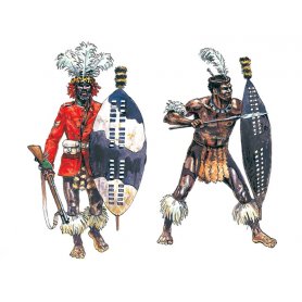 Italeri 1:72 Zulu warriors