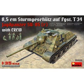 Mini Art 1:35 Jagdpanzer Su-85r w/crew