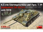 Mini Art 1:35 Jagdpanzer Su-85r z załogą