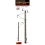 Mini Art 35570 Railroad power poles & lamps
