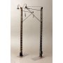 Mini Art 1:35 Railroad power poles and lamps