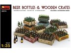 Mini Art 1:35 Beer bottles and wooden crates