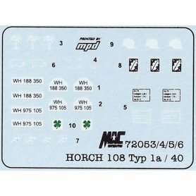MAC 1:72 Horch 108 Kfz. 70 and 20mm Flak 30