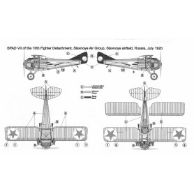 MAC 1:72 Dux Spad in post-war service