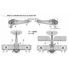 MAC 1:72 Dux Spad in post-war service