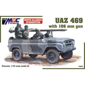 MAC 72072 UAZ WITH 106 MM GUN