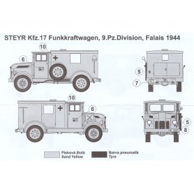 MAC 1:72 Steyr 1500 Kfz. 17 Radio Car