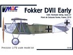 MAC 1:72 Fokker DVII early version