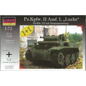 Maco 7221-1 PzKpfw II Ausf. L Luchs w/add armor1+1