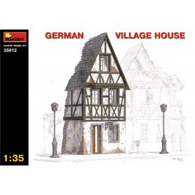 MINI ART 35012 GERMAN VILLAGE HOUSE