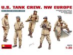 Mini Art 1:35 Amerykańscy czołgiści / Europa | 5 figurek |