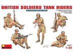 Mini Art 1:35 BRITISH SOLDIERS TANK RIDERS | 5 figurek |