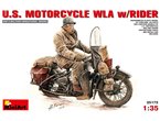 Mini Art 1:35 US motorcycle WLA w/driver