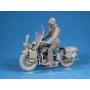 Mini Art 1:35 US motorcycle WLA with rider