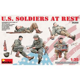 Mini Art 35200 U.S. Soldiers at Rest