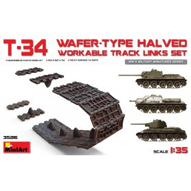 Mini Art 35216 T-34 Wafer-type Halved track