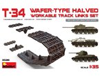 Mini Art 1:35 Gąsienice do T-34 wafer-type halved