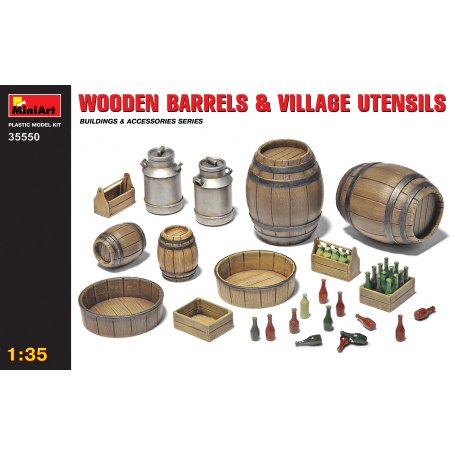 MINI ART 35550 WOODEN BARRELS