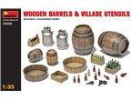 Mini Art 1:35 WOODEN BARRELS AND VILLAGE UTENSILS 