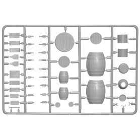 Mini Art 1:35 Woden barrels and village utensil